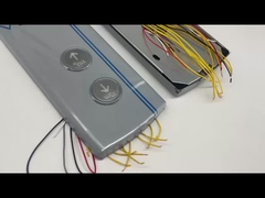 Ανοξείδωτο Ατσάλι Λεπτή Γραμμή/Καθρέφτης Επιφανειακός Πίνακας Ελέγχου Ανελκυστήρα LOP HOP Πίνακας Λειτουργίας