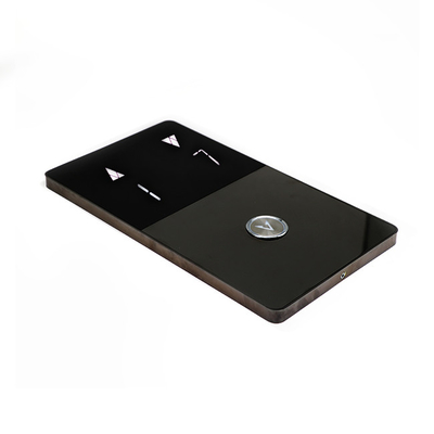 White Red LED Light Elevator LOP Stainless Steel Duplex Lift Car Operating Panel